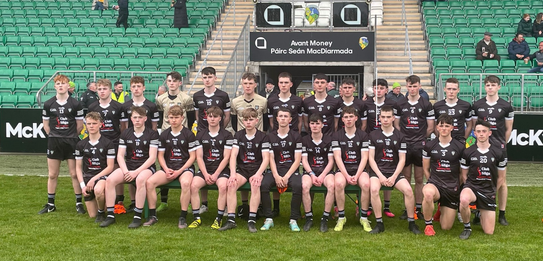 U17 footballers get first points of championship with draw in Leitrim